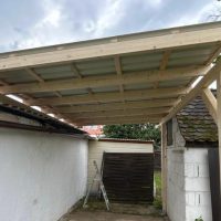Carport Zaunbau
